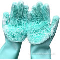 ถุงมือล้างจานซิลิโคนแปรงทำความสะอาดสามารถนำมาใช้ใหม่